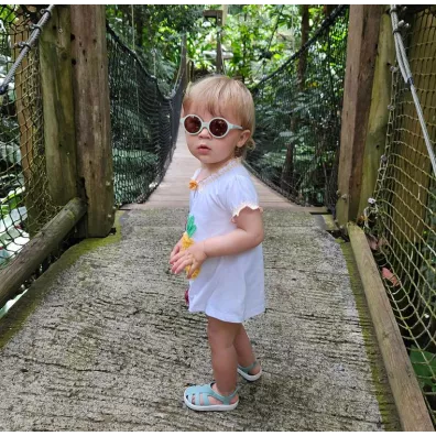Beaba Okulary przeciwsoneczne dla dzieci 9-24 miesicy Joy - Misty Green