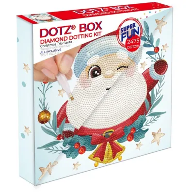 Diamond Dotz - Box Christmas Trio Santa