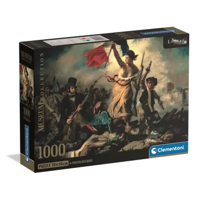 Puzzle 1000 el. Museum Liberty Leading The People Clementoni