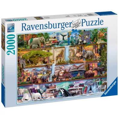 Puzzle 2000 el. �wiat zwierz�t Ravensburger
