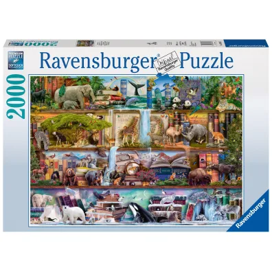 Puzzle 2000 el. �wiat zwierz�t Ravensburger