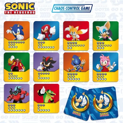 Sonic chaos control game 100361 Lisciani