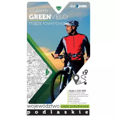 GREENVELO mapa tras rowerowych wojew�dztwo podlaskie cz�� po�udniowa