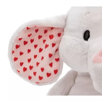 NICI 61487 Maskotka pluszowa So Love jasnoszary 32cm GREEN