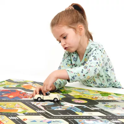 CzuCzu. Duuue puzzle. Droga dla pojazdw Bright Junior Media