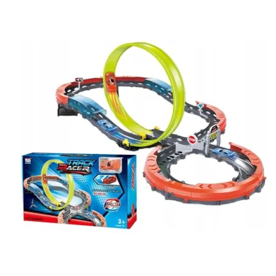 Tor wy�cigowy z autem w zestawie SN009  AN01 Smily Play