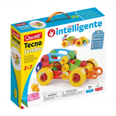 Techno Jumbo Auto 72 elementy Quercetti