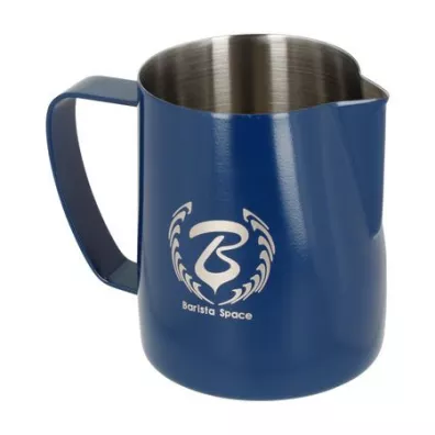 Barista Space Dzbanek do mleka niebieski Sandy Blue 350 ml