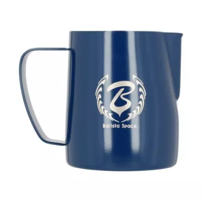 Barista Space Dzbanek do mleka niebieski Sandy Blue 350 ml