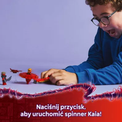 LEGO NINJAGO Smoczy spinner Spinjitzu Kaia 71823