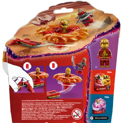 LEGO NINJAGO Smoczy spinner Spinjitzu Kaia 71823