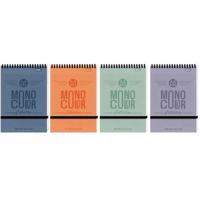 Beniamin Koonotes A6 Monocolor kratka 96 kartek 10 szt.