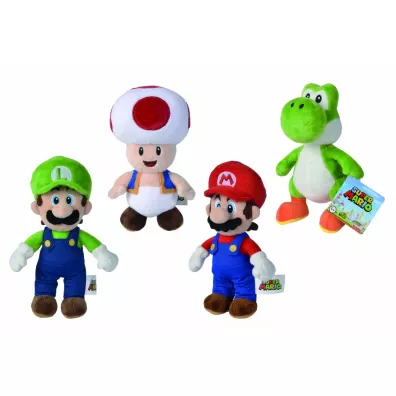 Super Mario. Maskotki pluszowe 20 cm Simba