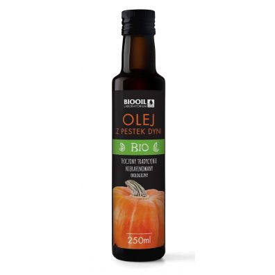 Biooil Olej z pestek dyni nierafinowany 250 ml Bio