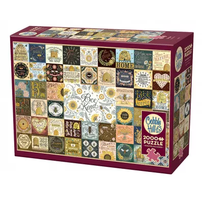 Puzzle 2000 el. B�d� cooUL Cobble Hill