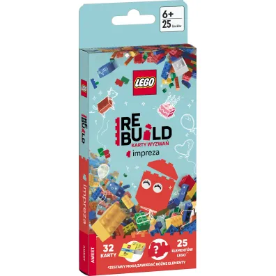 Lego Books. Rebuild. Karty Wyzwa�: Impreza