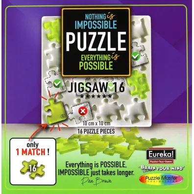 Puzzle �amig��wka Impossible 16 element�w poziom 6/6 Eureka 3D