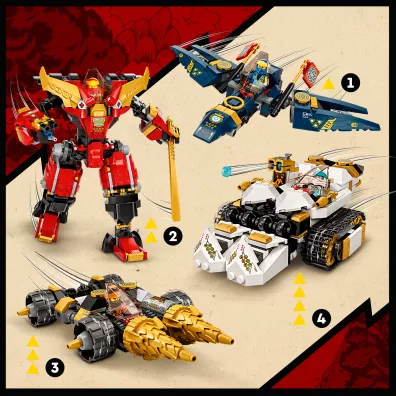 LEGO NINJAGO Wielofunkcyjny ultramech ninja 71765