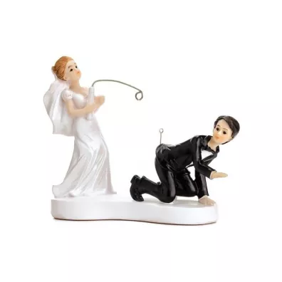 PartyDeco Figurka Para M�oda z w�dk� 13cm