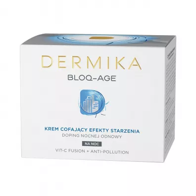 Dermika Bloq-Age Cream krem cofaj�cy efekty starzenia na noc 50 ml