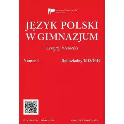 J�zyk polski w gimnazjum nr 1 2018/2019