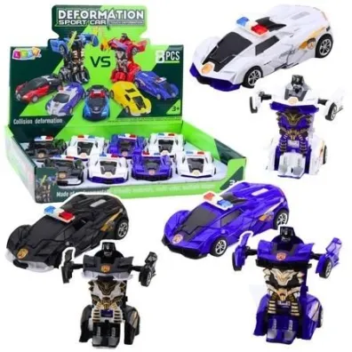 Policja robot 2w1 z nap�dem MIX LeanToys