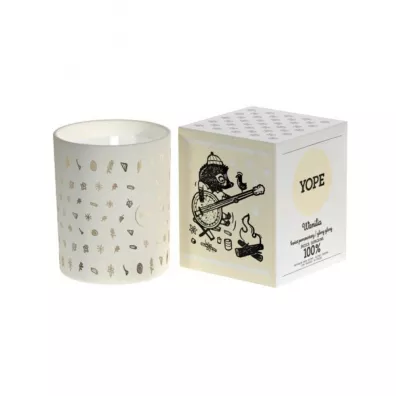 Yope Wanilia �wieca zapachowa na bazie wosku sojowego Kwiat Pomara�czy & Ylang Ylang 200 g
