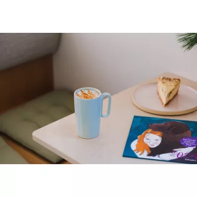 Vialli Design Kubki ceramiczne z uszkiem Fuori mitowe 30114 2 x 330 ml