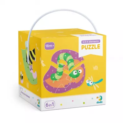 Puzzle 2-3-4 el. Owady Dodo