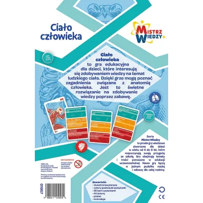 Cia�o cz�owieka. Mistrz Wiedzy Trefl