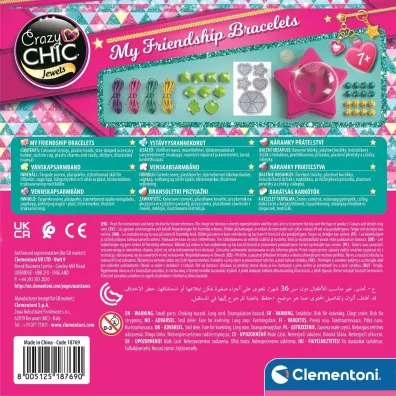 Crazy Chic - Bransoletki przyja�ni Clementoni