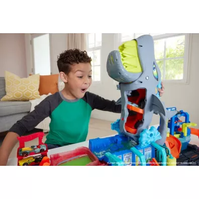Hot Wheels. City Ultra Myjnia Rekina Mattel