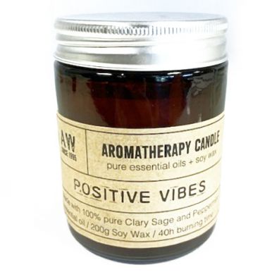 Awm Aromaterapeutyczna wieczka Sojowa 200g - Pozytywne Wibracje
