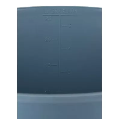 H&S Decoration Kosz z elastycznego tworzywa niebieski 26 l