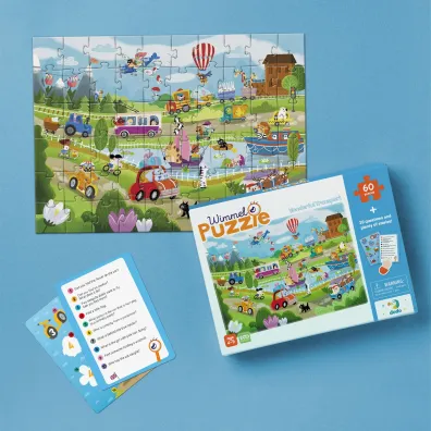 Puzzle 60 el. Wimmel - Wspania�y Transport Dodo