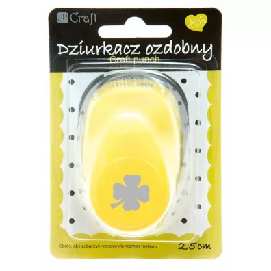 Dalprint Dziurkacz dekoracyjny Koniczyna 25 mm