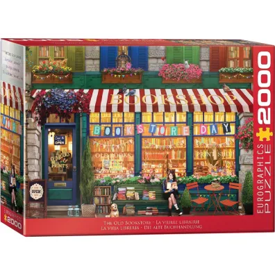 Puzzle 2000 The Old Bookstore by ArtbeatSt 8220-5882 Eurographics