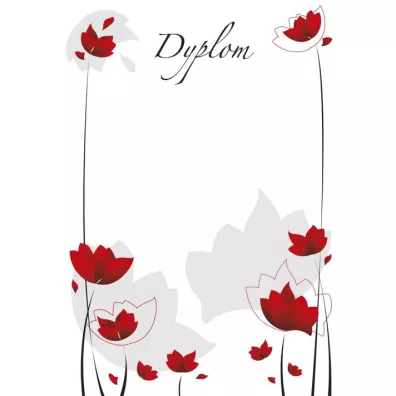 Beniamin Dyplom dzieci�cy A4 Maki 20 szt.
