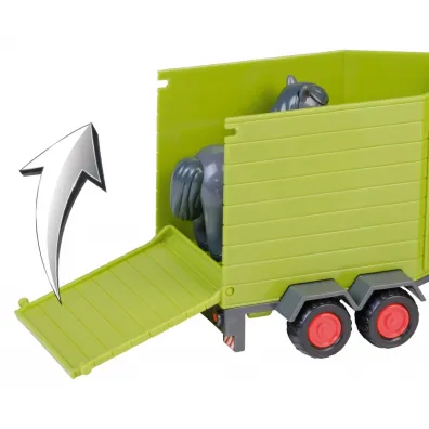 Traktor Claas Mini z przyczep� dla konia Malik