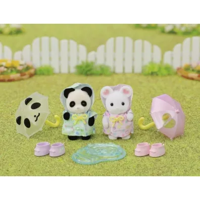 Specer z parasolkami Baby Trio