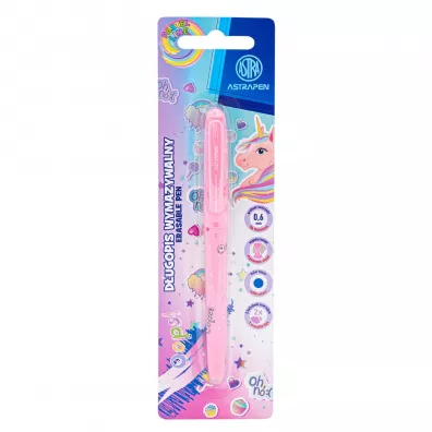 Astra D�ugopis wymazywalny Oops Unicorn