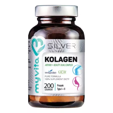 Myvita Silver Kolagen Arthro+Beauty typ I+II Suplement diety 200 g