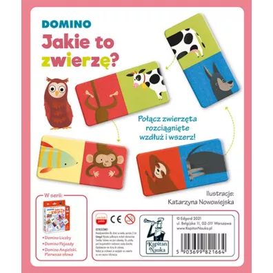 Kapitan Nauka. Domino. Jakie to zwierz�? Edgard