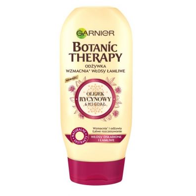 Garnier Botanic Therapy odżywka do włosów osłabionych i łamliwych Olejek Rycynowy i Migdał 200 ml