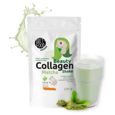 Diet-Food Kolagen Shake Beauty Matcha suplement diety 200 g