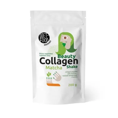 Diet-Food Kolagen Shake Beauty Matcha suplement diety 200 g