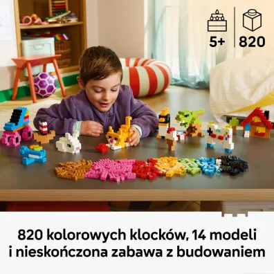 LEGO Classic Kreatywne kolorowe klocki 11045