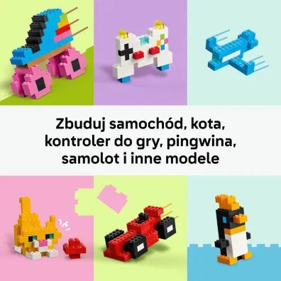 LEGO Classic Kreatywne kolorowe klocki 11045