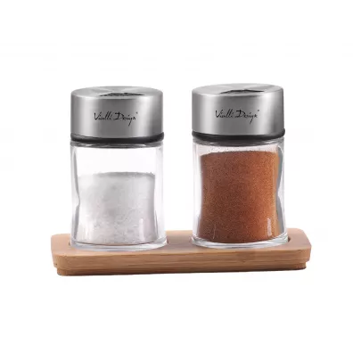 Vialli Design Solniczka i pieprzniczka Soho 28821 70 ml