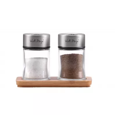 Vialli Design Solniczka i pieprzniczka Soho 28821 70 ml